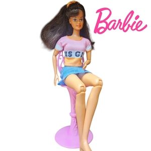 Vintage 1996 Workin' Out Teresa Barbie Restyled